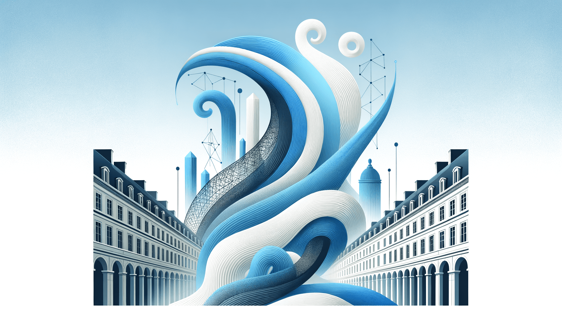 mistral ai taalmodel illustratie