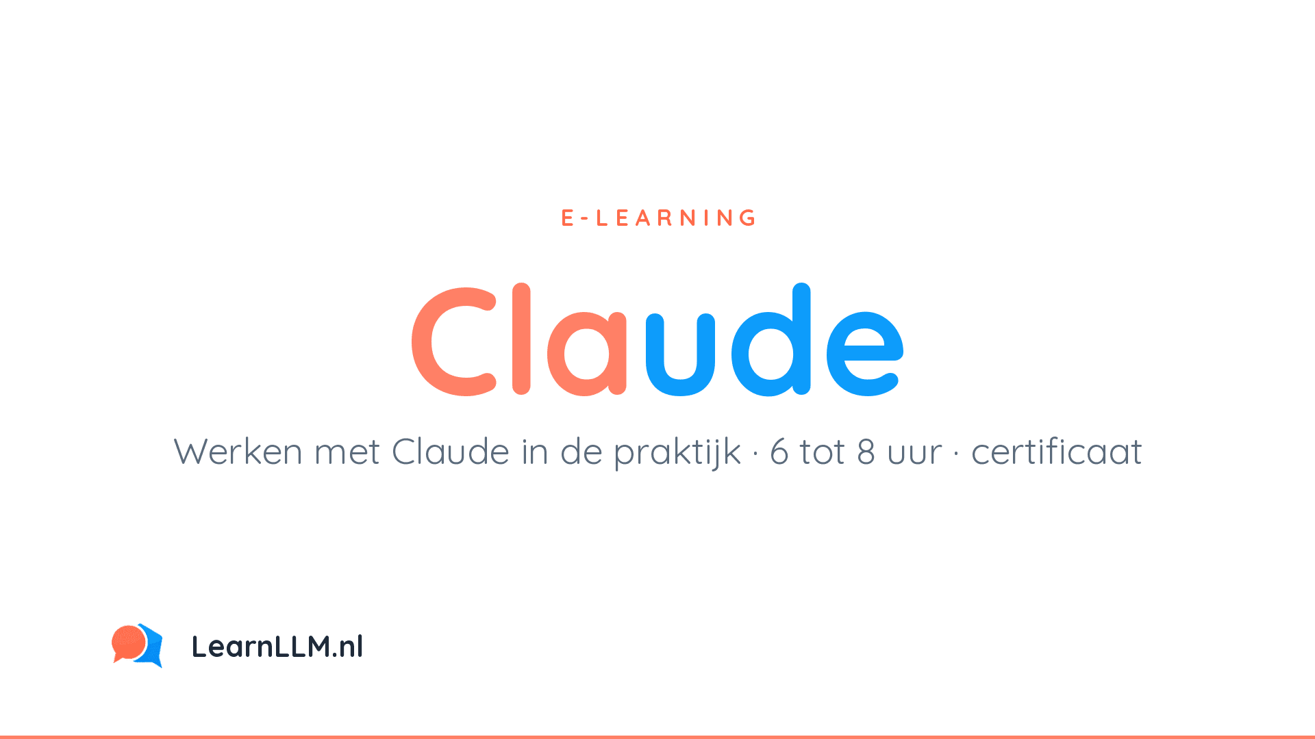 Claude cursus