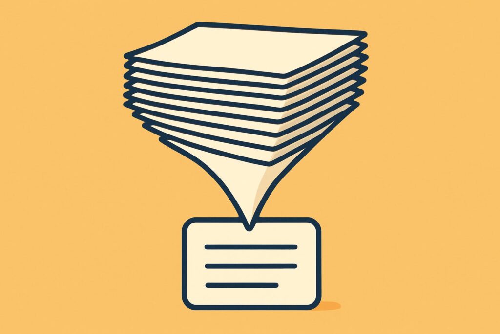 AI document samenvatten werkwijze